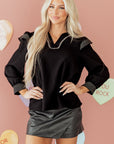 Elowen Long Sleeve Blouse Long Sleeve Top
