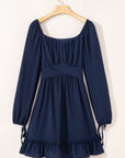 Deborah Waist Square Mini Dress