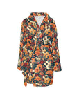 Baha Ranch Colores De Mexico Roses & Guitars Robe