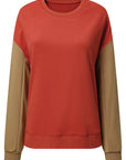 Ella Patchwork Drop Shoulder Pullover