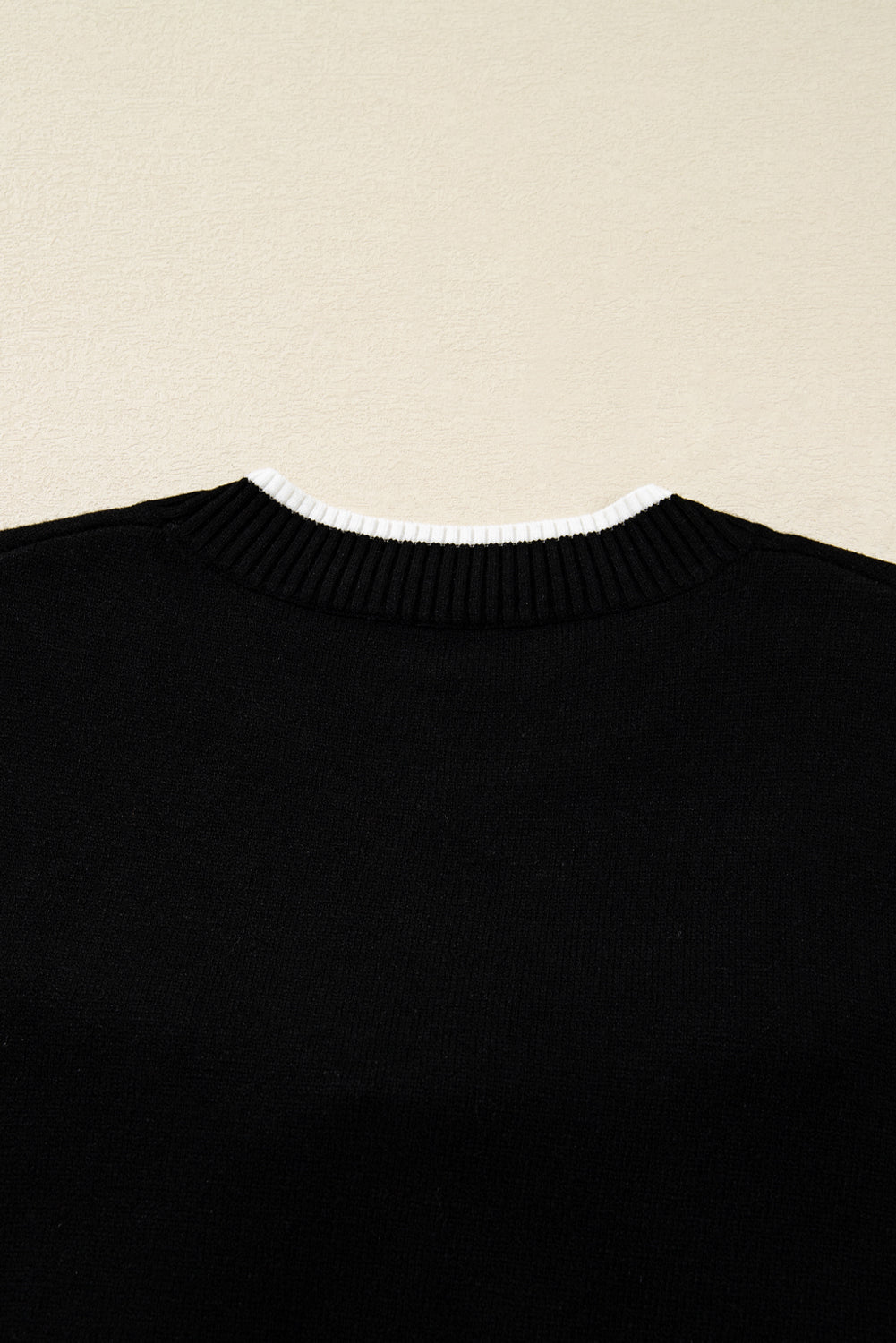 Malaysia accent Holiday Cropped Sweater