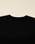 Malaysia accent Holiday Cropped Sweater