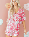 Rhea Heart Print Shirt