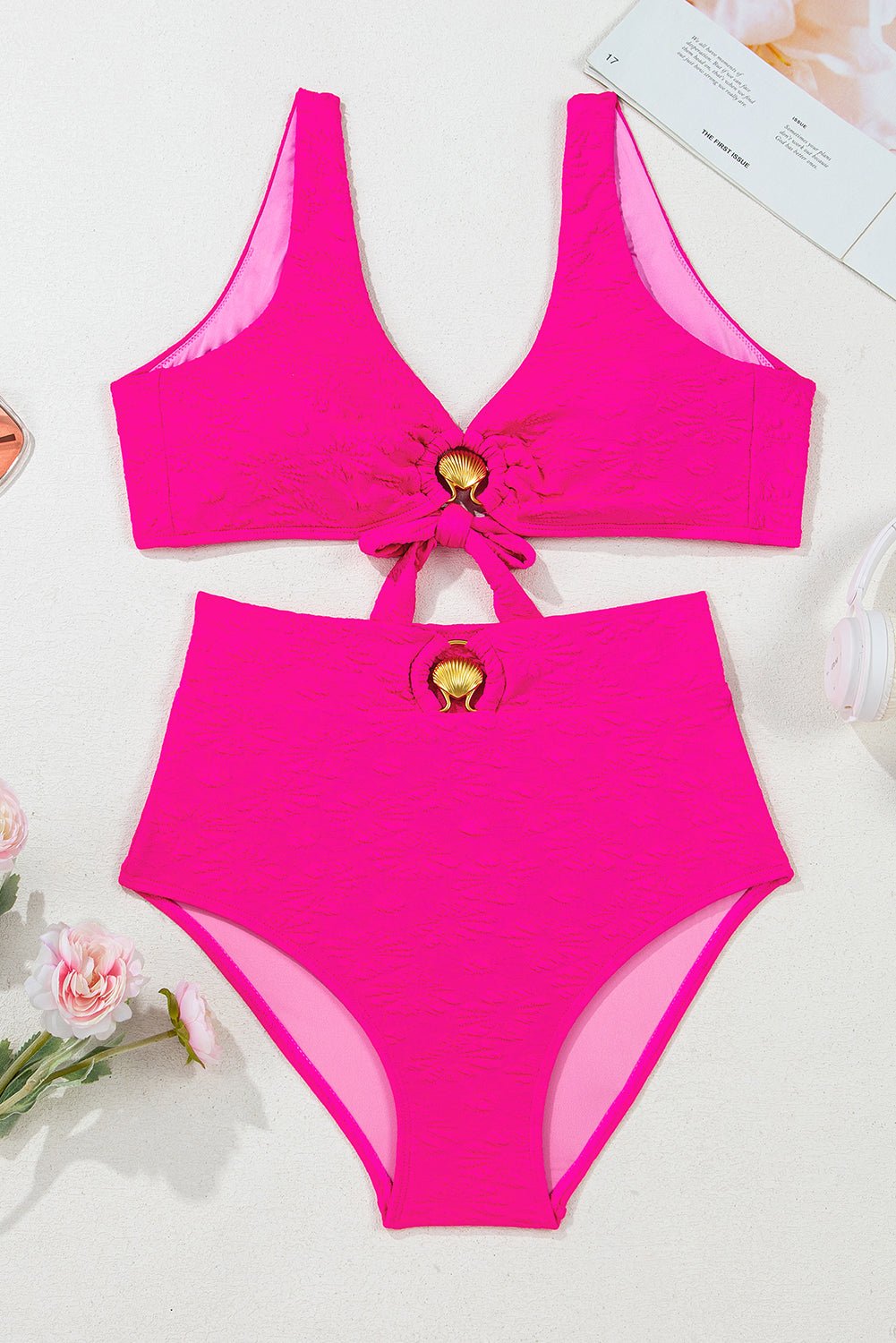 Sofia Knotted 2pcs Bikini Swimsuit