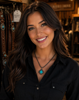 Southwest Fashion Turquoise Pendant Necklace