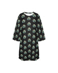 Baha Ranch Turquoise Naja Oversized Sleep Shirt