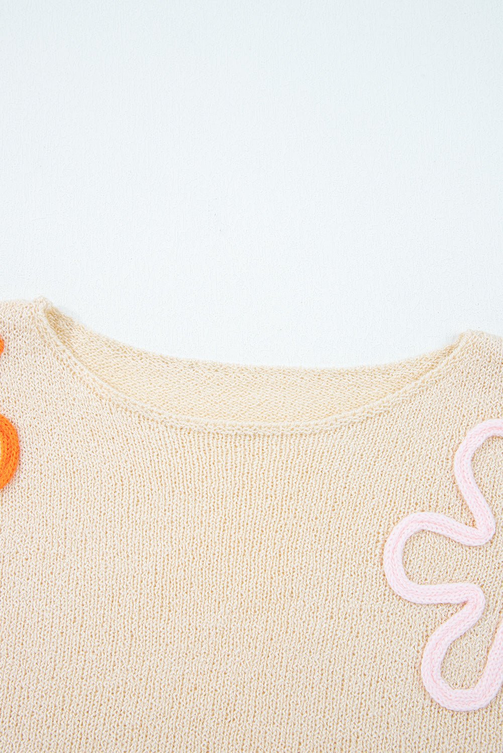 Destiny Colorblock Cuffed Loose Sweater