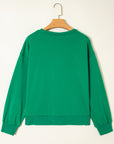 Luz Embroidered Christmas Holiday Sweatshirt