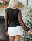 Paulina Ribbed Square Slim Top