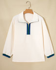 Naya Polo Zip Up Jumper