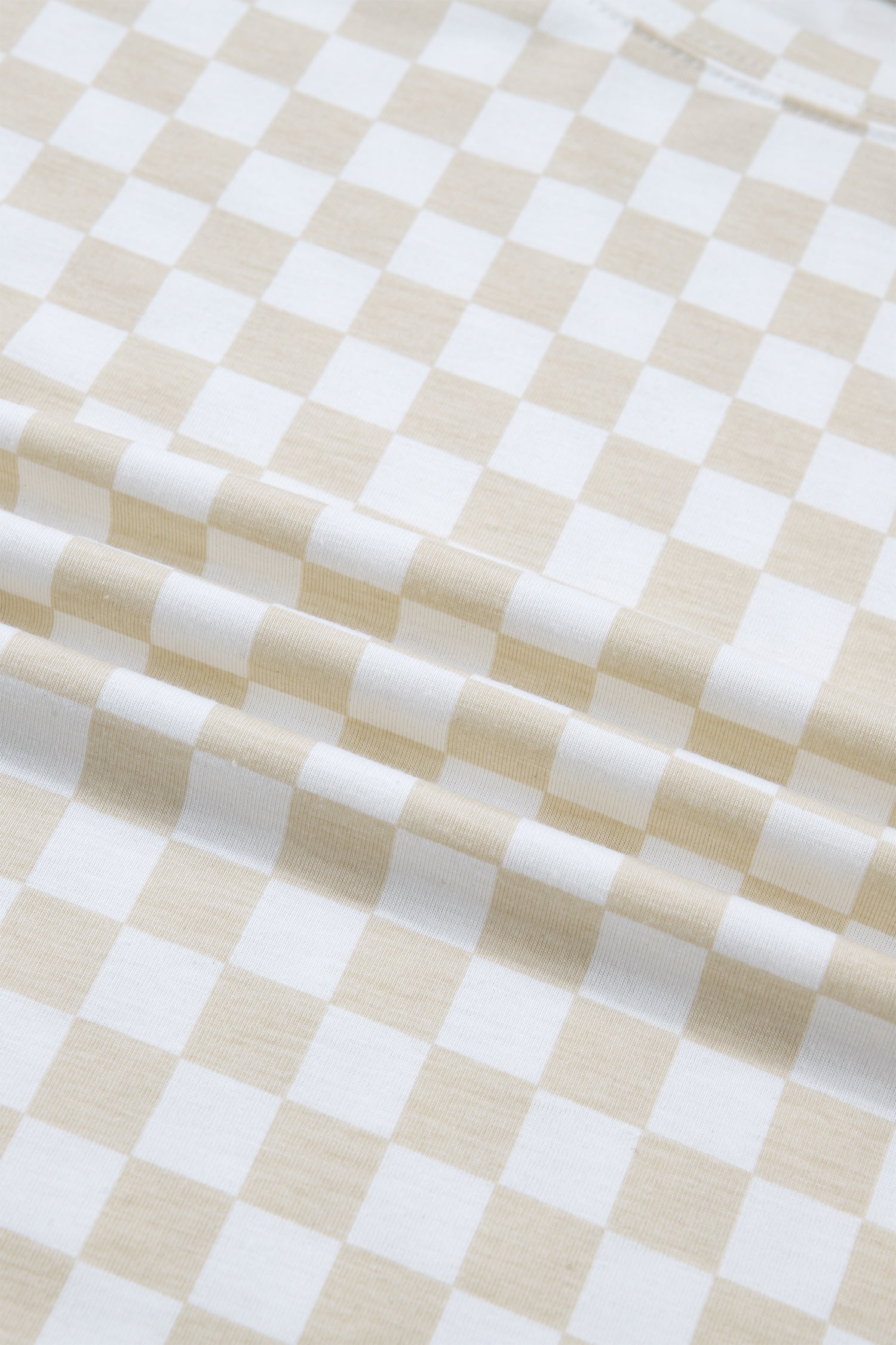 Checker Short Sleeve Tee &amp; Lounge Pant Set
