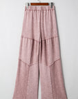 Murphy Leg Patchwork Drawstring Pants
