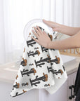 Cowboy Cactus Set of 2 Kitchen Dish Towels Made in America
