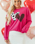 Whitley Heart Patch Graphic Sweatshirt