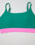 Cora Patchwork High Waisted Bikini
