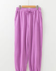 Antonella Solid Color Jogger Pants
