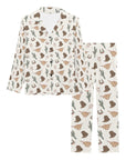 Howdy Highland Cow Christmas Women's Western Pajama Set