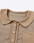 Bianca Waffle Knit Long Sleeve Top