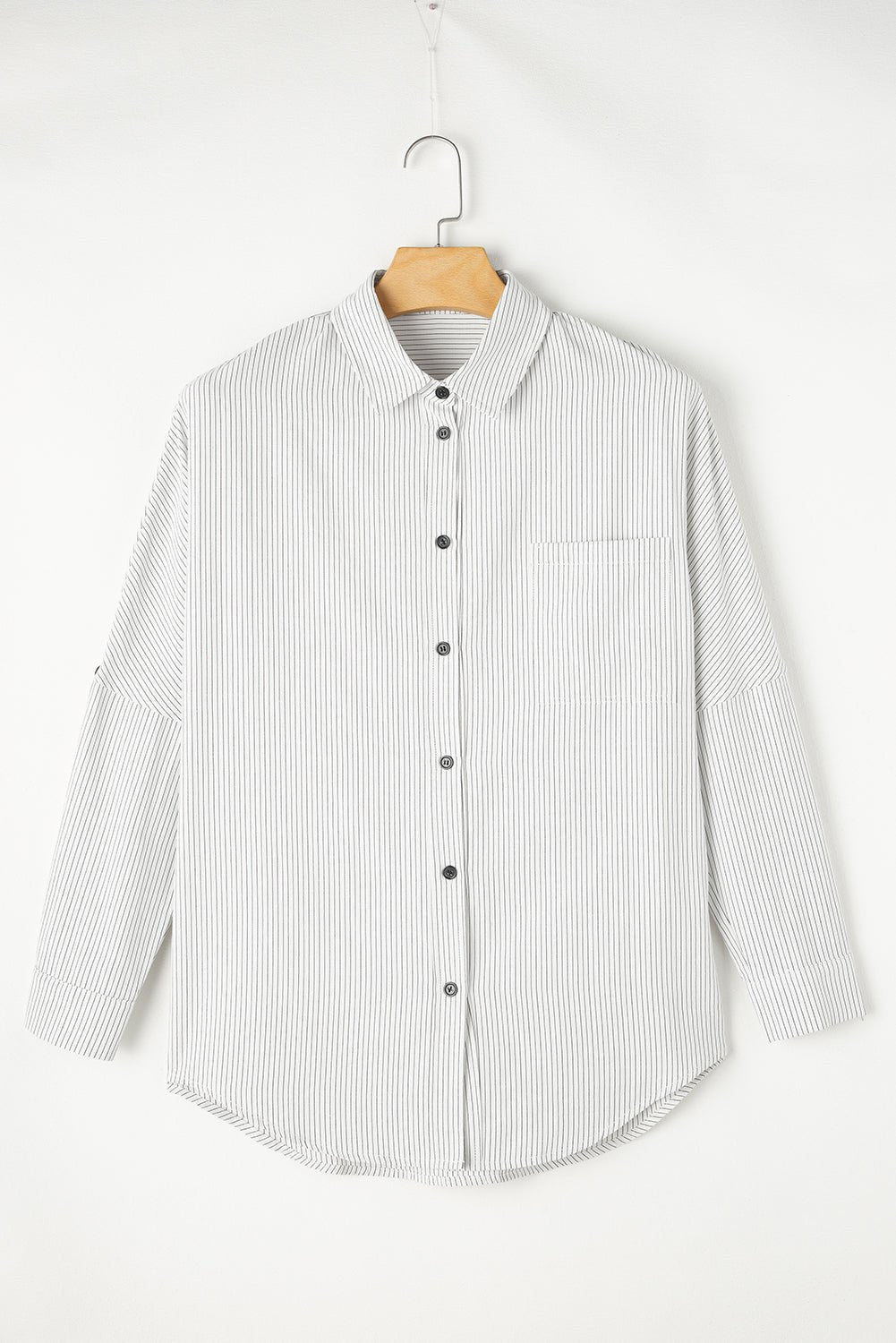 Zazita Tab Sleeve Long Shirt