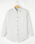 Zazita Tab Sleeve Long Shirt