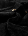 Solid Corduroy Button-Up Pocketed Shacket