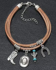 Salma Luck Cactus Layered Bracelet