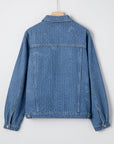 Rosalyn Flap Textured Down Jacket