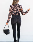 Laura Slim Fit top Long Sleeve Top