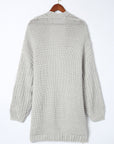 Oakley Shoulder Puff Sleeve Cardigan