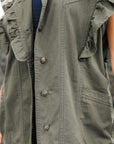 Abigail Bay Ruffled Patchwork Jacket