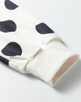 Polka Dot Pullover and Jogger Pants Set