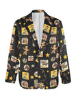 Baha Ranch Vintage Cowgirl Collage Western Blazer