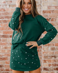 Rosie Elastic Waist Mini Skirt Set