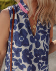 Margaret Colorblock Notched Mini Dress