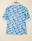 Blair Collared Short Sleeve Blouse