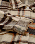 Plaid Pocketed Button Front Shacket