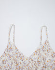 Floral Boho Spaghetti Strap Tank Top