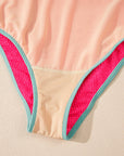 Hanna Patchwork One Piece Swimsuit