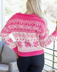 Mila Quarter Zip Collard Sweater