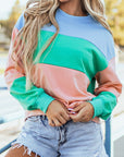 Samantha Patchwork Sweatshirt