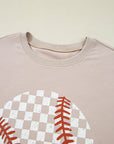 Checker Baseball Short Sleeve Graphic Tee