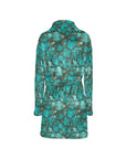 All Turquoise Women's Bath Robe