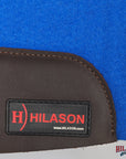 HILASON Western Wool Felt Contoured Horse Saddle Pad W/ Distressed Wear Leather | for Horses