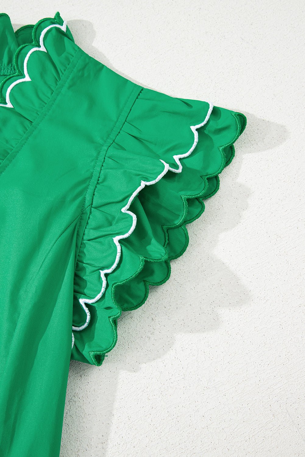 Mia Layered Short Sleeve Blouse
