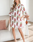 Catalina Sleeve Loose Mini Dress