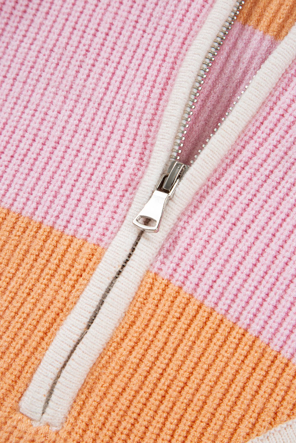 Claire Half Zip Oversize Sweater
