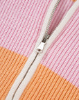 Claire Half Zip Oversize Sweater