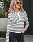 Samira Sleeve Slim top Long Sleeve Top