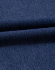 Denim Collared V-Neck Chest Pocket Dress