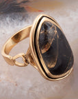 Gold Infused Matrix Ring